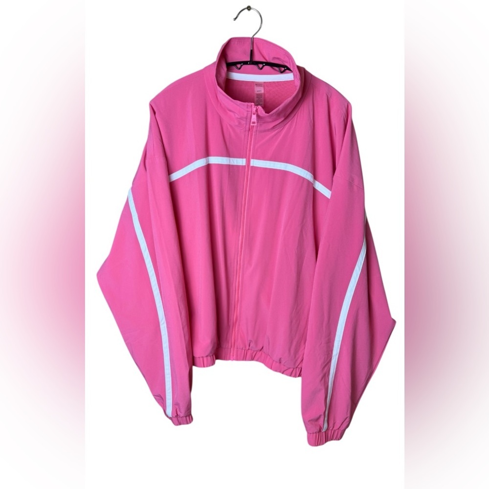 NWOT Beyond Yoga Retro Pink Jacket - Picture 4 of 7